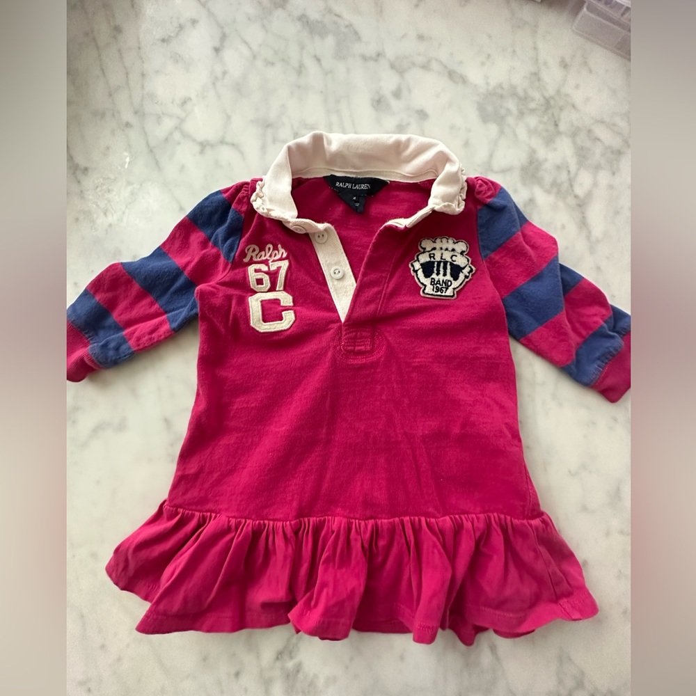 Ralph Lauren. Baby dress. 12M.